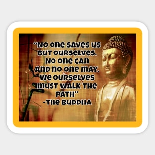 Buddha quote 2 Sticker